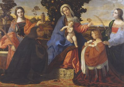Sacra Conversazione by Jacopo Palma